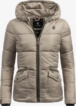 Navahoo Winterjassen Winterjas Megan Dames Beige -Navahoo Mode Exporteren Winkel 6b831d4647ed6577fe1f13fe9b380586