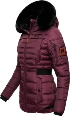 Navahoo Winterjassen Winterjas Melikaa Dames Bordeaux 10 Navahoo Winterjassen Winterjas Melikaa Dames Bordeaux -Navahoo Mode Exporteren Winkel 6bfe8beb3dcd6153b100ff499d44f1f4