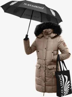 Navahoo Wintermantels Wintermantel Cosimaa Dames Chamois -Navahoo Mode Exporteren Winkel 6d18ae11bdaab8fcbd57844a2c894923