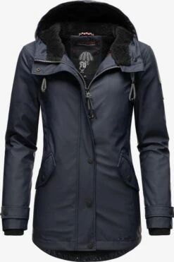 Navahoo Winterjassen Winterjas Lindraa Dames Donkerblauw -Navahoo Mode Exporteren Winkel 6d4f5e98e899b8fe9fed487218225e79