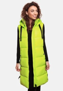 Navahoo Bodywarmers Bodywarmer Dames Groen / Neongroen -Navahoo Mode Exporteren Winkel 6ec84ef56490b177eb695db28ad86761