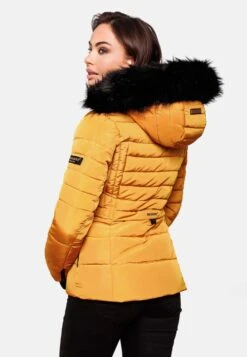 Navahoo Winterjassen Winterjas Adele Dames Safraan -Navahoo Mode Exporteren Winkel 707183c4b02e9852dd568af17b30646c