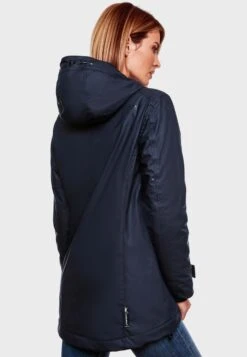 Navahoo Winterjassen Winterjas Lindraa Dames Donkerblauw -Navahoo Mode Exporteren Winkel 710cd349cca2c1b33865ed27859ca0f5