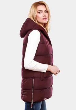 Navahoo Bodywarmers Bodywarmer Madilynaa Dames Bordeaux -Navahoo Mode Exporteren Winkel 73398fc579c42fa58d9e12e4dadbdd55