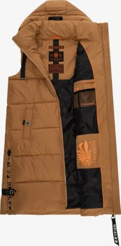 Navahoo Bodywarmers Bodywarmer Dames Karamel -Navahoo Mode Exporteren Winkel 73c2b410b35e9bf30aed5e385b0c8fc4