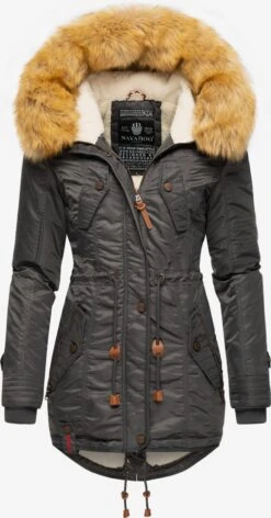 Navahoo Parkas Winterparka La Viva Dames Antraciet