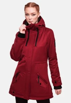 Navahoo Parkas Winterparka Dames Rood -Navahoo Mode Exporteren Winkel 7602b643adab57bae3bc5b2e7d8e16ae