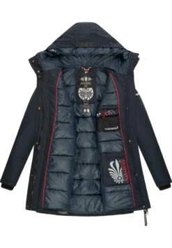 Navahoo Blizzardstorm - Parka - Dark Blue -Navahoo Mode Exporteren Winkel 76ca4b96e19f48aeb9b4c39484da8b6f