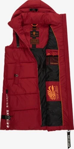 Navahoo Bodywarmers Bodywarmer Schnuffelchen Dames Bloedrood -Navahoo Mode Exporteren Winkel 7865c3f3a214481acf9939fee76271b9
