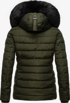 Navahoo Winterjassen Winterjas Milianaa Dames Kaki -Navahoo Mode Exporteren Winkel 787cc6bc717c8f4acc8bb6e071c8c2ec