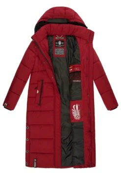 Navahoo Isalie - Winterjas - Blood Red -Navahoo Mode Exporteren Winkel 79971dec9acd46328c15d762a70d2027