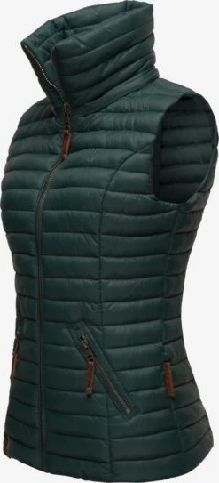 Navahoo Bodywarmers Bodywarmer Shadaa Dames Donkergroen -Navahoo Mode Exporteren Winkel 7a21fb38e4f7c0b431d8521b8632207a