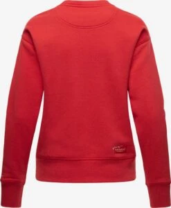 Navahoo Sweatshirts Sweatshirt Dames Rood -Navahoo Mode Exporteren Winkel 7b444785061375288793186a7d3f8e82