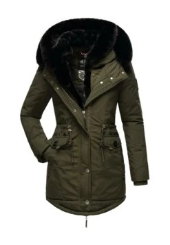 Navahoo Sweety Deluxe - Winterjas - Dark Olive -Navahoo Mode Exporteren Winkel 7d6951f175cf4d8f8f33b35ae3c2d235