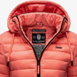 Navahoo Tussenjassen Tussenjas Lulana Dames Zalm Roze -Navahoo Mode Exporteren Winkel 7dcb2021c28a99616faadc944c2207e7