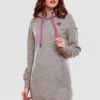 Navahoo Jurk - Grey Melange