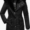 Navahoo Parkas Winterparka Sweety Deluxe Dames Zwart