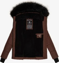 Navahoo Winterjassen Winterjas Adele Dames Chocoladebruin -Navahoo Mode Exporteren Winkel 7f4c332e40606f335c2e52926124abbc