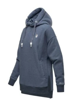Navahoo Silberengelchen - Hoodie - Dusty Blue Melange -Navahoo Mode Exporteren Winkel 802a9e9a7e144d4b89056800d02cf24c