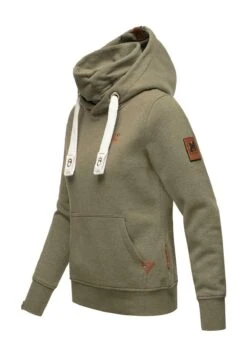 Navahoo Raniaa - Hoodie - Dusty Olive Melange -Navahoo Mode Exporteren Winkel 809066bab9284b33b1cfa5b4f24b3850