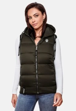 Navahoo Bodywarmers Bodywarmer Kassidy Dames Kaki -Navahoo Mode Exporteren Winkel 814db688a1b0738d62f8cf40ecac43c2