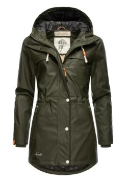Navahoo Rainy Forest - Regenjas - Dark Olive -Navahoo Mode Exporteren Winkel 81cad6f9de094a0bb5634eaf7985842c