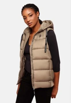 Navahoo Bodywarmers Bodywarmer Kassidy Dames Bruin -Navahoo Mode Exporteren Winkel 833a3bfdb649a22f8662581ded842a39