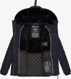 Navahoo Winterjassen Winterjas Milianaa Dames Navy -Navahoo Mode Exporteren Winkel 849aa50340ed9c492de8534d999cb32d