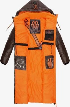 Navahoo Wintermantels Wintermantel Schmuseengel Dames Bruin -Navahoo Mode Exporteren Winkel 859803036c7bfecf0bcad269583d65d4