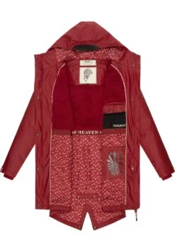 Navahoo Flower Of Ocean - Parka - Blood Red -Navahoo Mode Exporteren Winkel 865f31d832494922a5a76fb0c46f754a