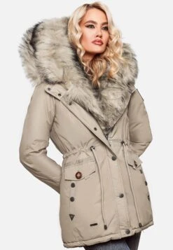 Navahoo Parkas Winterparka Sweety Dames Beige -Navahoo Mode Exporteren Winkel 887faa8dc0aa995020707c7241ac81e4