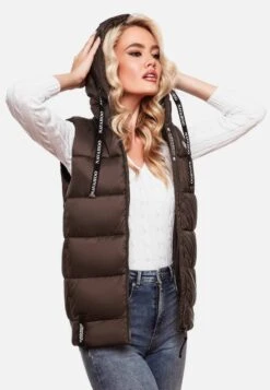 Navahoo Bodywarmers Bodywarmer Kassidy Dames Chocoladebruin -Navahoo Mode Exporteren Winkel 8bda9bb5d4f0094662142e33d12af95b