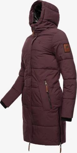 Navahoo Wintermantels Wintermantel Halina Dames Bordeaux -Navahoo Mode Exporteren Winkel 8bfed8e627f95a6b313175905e7c1307