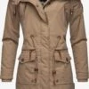 Navahoo Parkas Winterparka Rosinchen Dames Lichtbruin