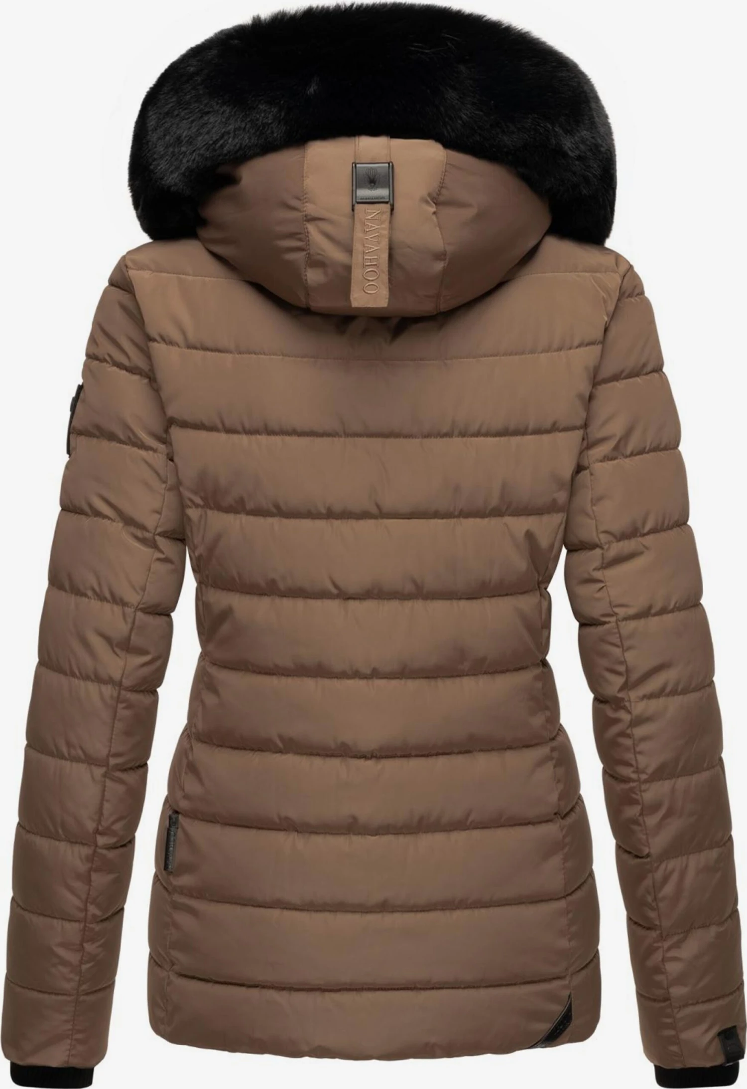 Navahoo Winterjassen Winterjas Milianaa Dames Sepia 3 Navahoo Winterjassen Winterjas Milianaa Dames Sepia - Afbeelding 3