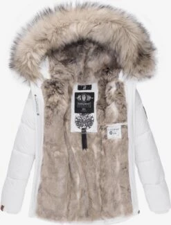 Navahoo Winterjassen Winterjas Tikunaa Dames Wit -Navahoo Mode Exporteren Winkel 8f76ae0dc3e3d537f4d3d2bfde79a95f
