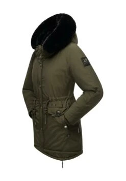 Navahoo Sweety Deluxe - Winterjas - Dark Olive -Navahoo Mode Exporteren Winkel 94170eccde074d98abab21bd7bf84a19