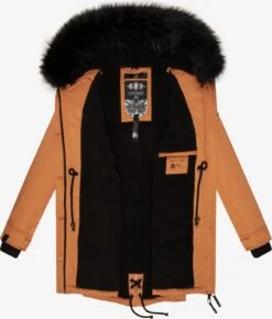 Navahoo Parkas Winterparka Luluna Dames Cognac -Navahoo Mode Exporteren Winkel 943d9b017770a071ec6bdb3ce072f2c4