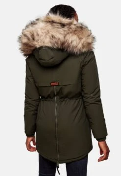 Navahoo Parkas Winterparka Sweety Dames Olijfgroen -Navahoo Mode Exporteren Winkel 95105942d4e941aceaaf1724fe03c591