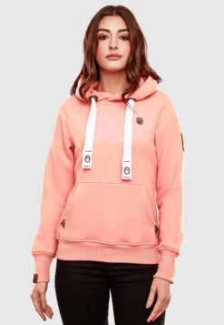Navahoo Hoodies Sweatshirt Damlaa Dames Abrikoos -Navahoo Mode Exporteren Winkel 95e7293f51a13695f45bfdc06fbec051