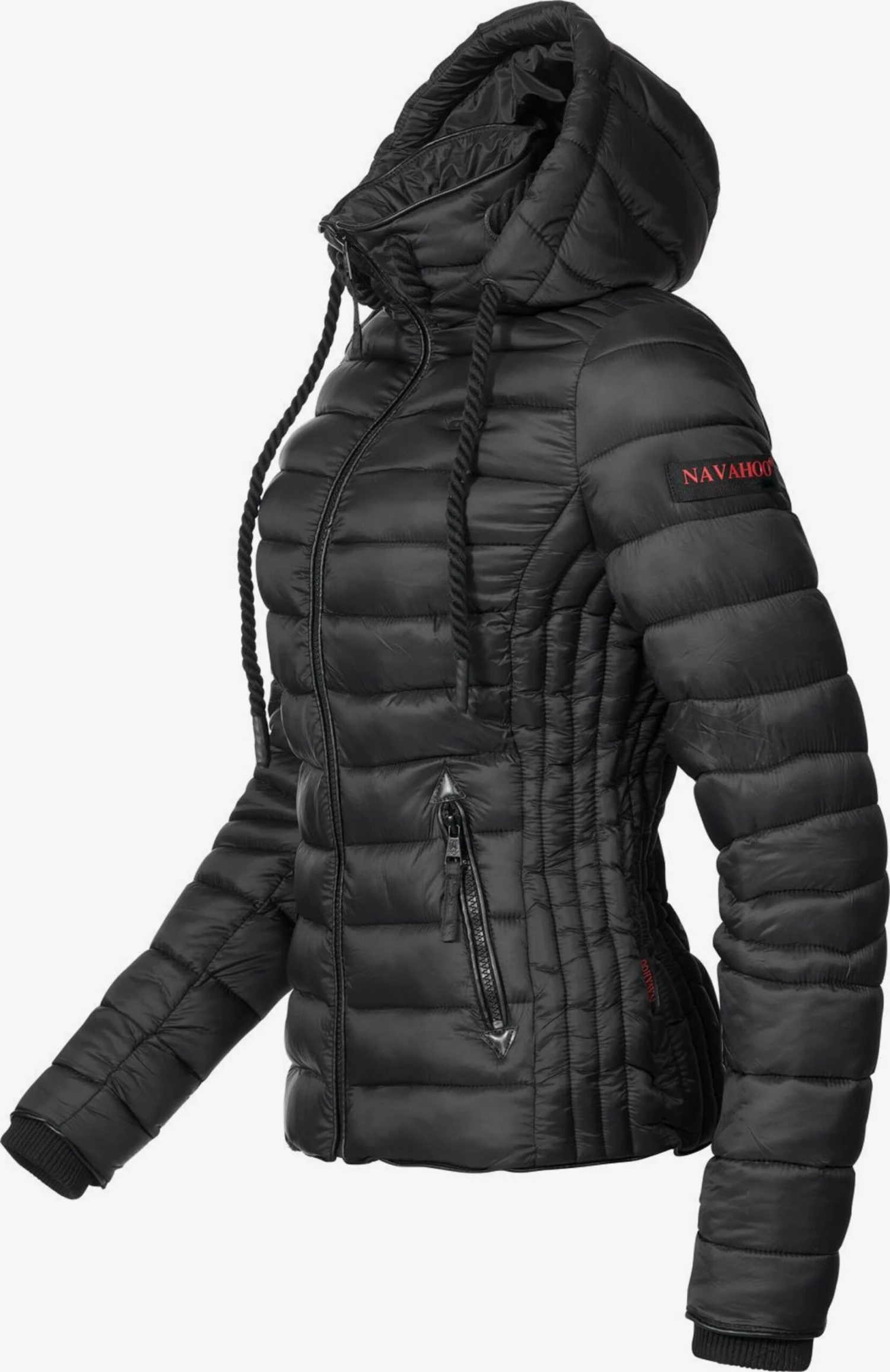 Navahoo Tussenjassen Tussenjas Lulana Dames Zwart 3 Navahoo Tussenjassen Tussenjas Lulana Dames Zwart - Afbeelding 3