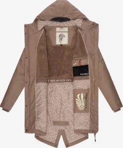 Navahoo Outdoor Jassen Functionele Jas Flower Of Ocean Dames Beige -Navahoo Mode Exporteren Winkel 977bdd94c3251cae14c37e4e70f5db48