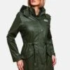 Navahoo Deike - Parka - Olive