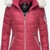 Navahoo Winterjassen Winterjas Khingaas Dames Cranberry