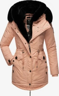 Navahoo Parkas Winterparka Dames Rosa -Navahoo Mode Exporteren Winkel 9b6c896fd478a743305f9bc4937bd871