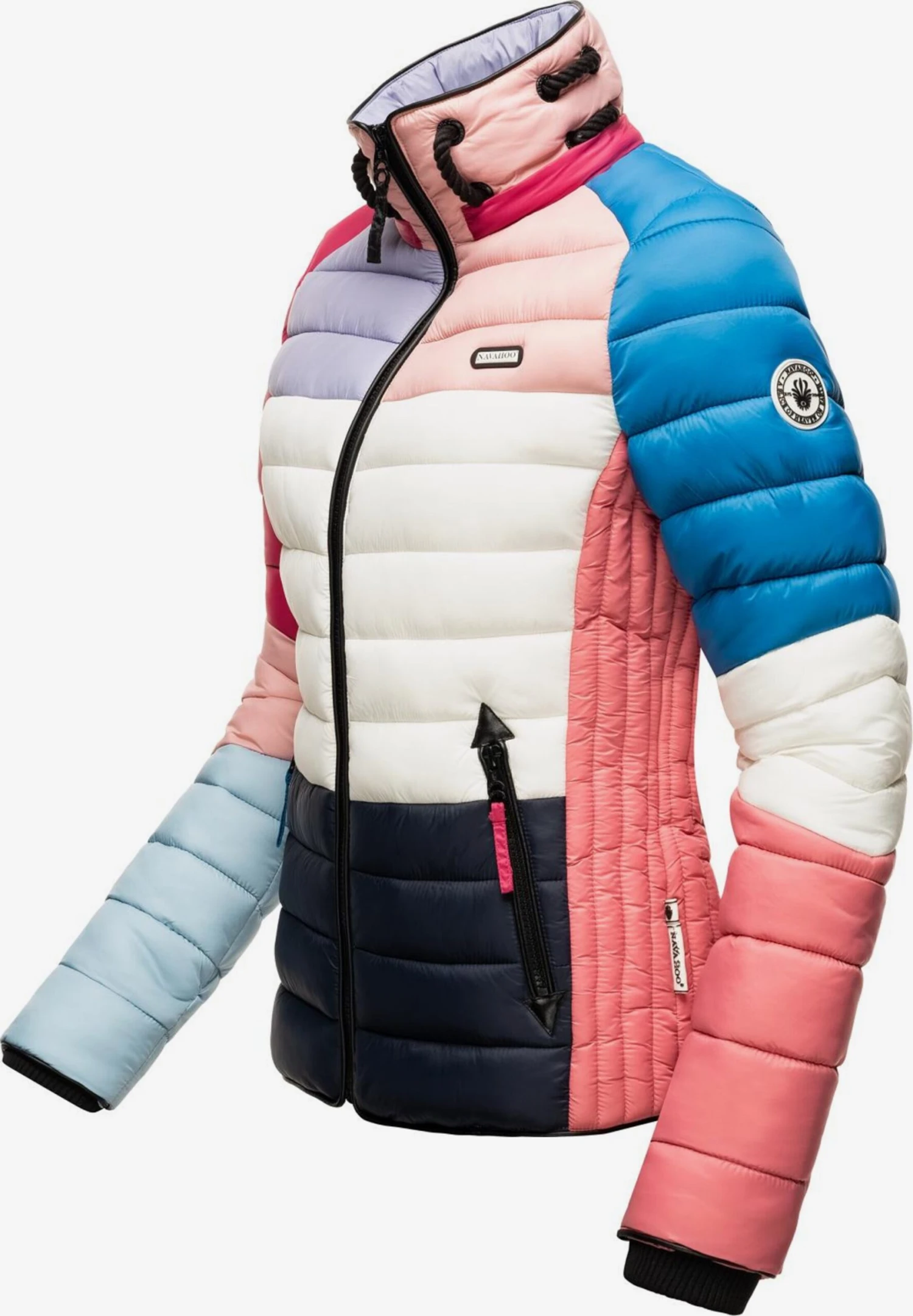 Navahoo Tussenjassen Tussenjas Lulana Dames Gemengde Kleuren 4 Navahoo Tussenjassen Tussenjas Lulana Dames Gemengde Kleuren - Afbeelding 4