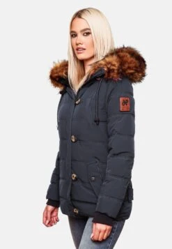 Navahoo Winterjassen Winterjas Zoja Dames Donkerblauw -Navahoo Mode Exporteren Winkel 9bd75d3d10d5524ba859fdcced0e4e9e