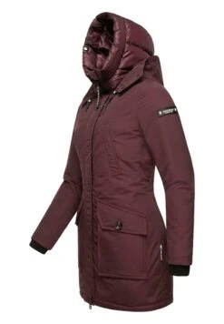 Navahoo Blizzardstorm - Parka - Dark Red Melange -Navahoo Mode Exporteren Winkel 9d0b6ff9095448be904cfe5ae718ddbd