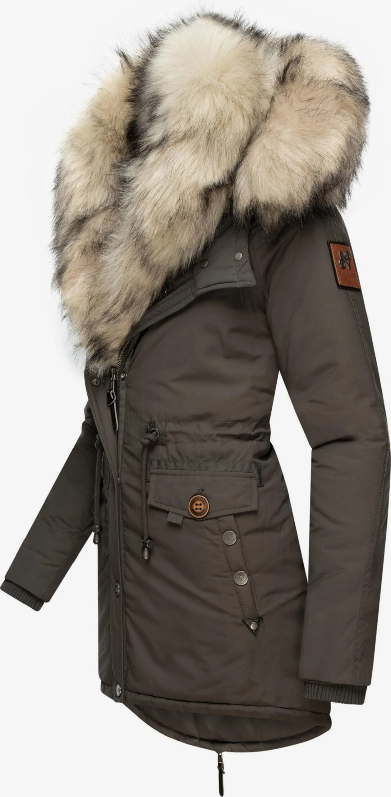 Navahoo Parkas Winterparka Sweety Dames Bruin 2 Navahoo Parkas Winterparka Sweety Dames Bruin - Afbeelding 2