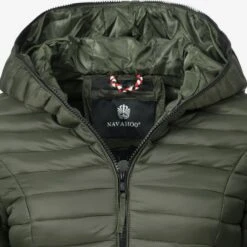 Navahoo Tussenjassen Tussenjas Kimuk Dames Olijfgroen -Navahoo Mode Exporteren Winkel 9d9ac45d8385fe3563771b7d687727cc